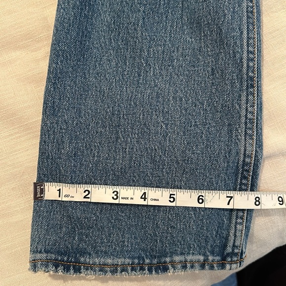 Abercrombie‎ Curve Love High Rise Kick Flare Denim, Size 27/4 LONG - Picture 6 of 6